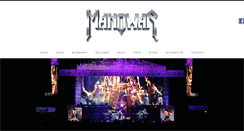 Desktop Screenshot of manowar.com