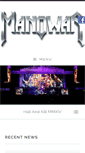 Mobile Screenshot of manowar.com